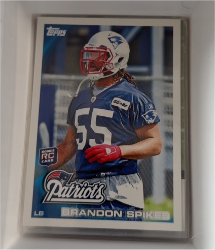 2010 Topps #69 Brandon Spikes — front
