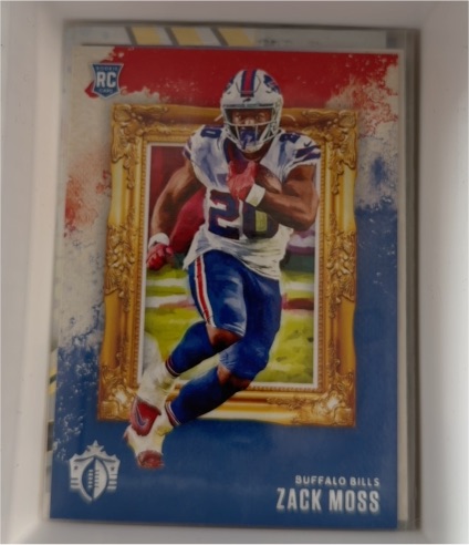 2020 Panini Chronicles Gridiron Kings #GK-27 Zack Moss — front