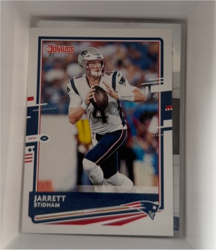 2020 Donruss #167 Jarrett Stidham — front