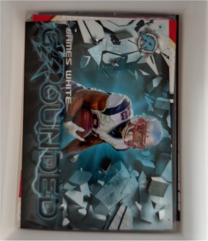 2023 Topps Composite #RG-14 James White Resurgence Grounded — front