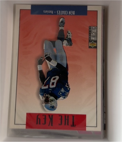 1995 Collector's Choice Update #U75 Ben Coates — front
