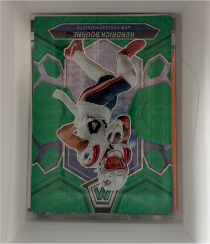 2024 Panini Mosaic Kendrick Bourne Green Mosaic — front