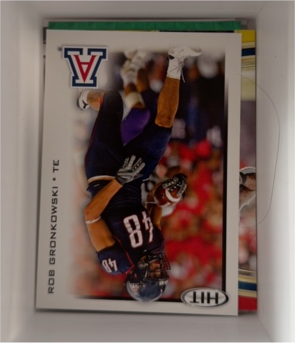 2022 Leaf Arizona Wildcats #H11 Rob Gronkowski — front
