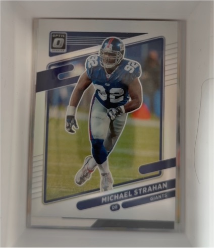 2021 Panini Donruss Optic #18 Michael Strahan — front