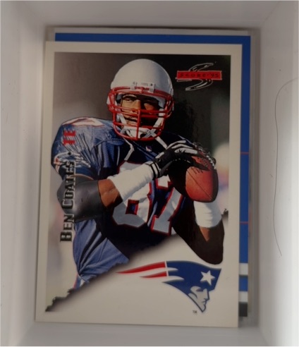 1995 Score #22 Ben Coates — front