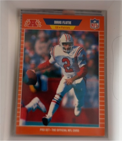 1989 Pro Set #249 Doug Flutie — front