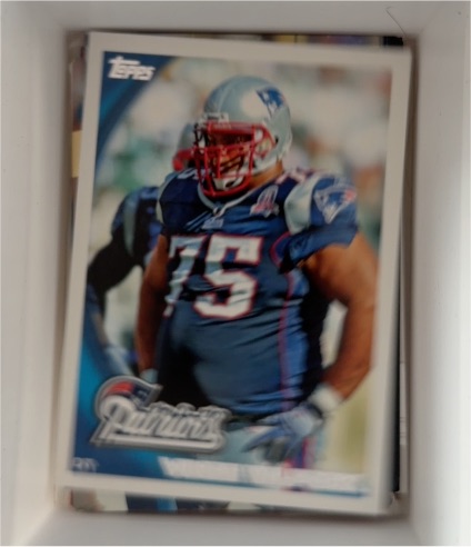 2010 Topps #214 Vince Wilfork — front