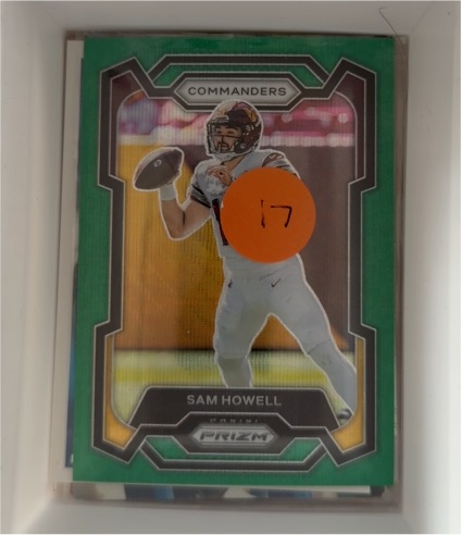 2023 Panini Prizm #300 Sam Howell — front