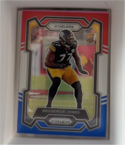 2023 Panini Prizm #385 Broderick Jones — front