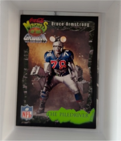 1994 Coca-Cola Monsters of the Gridiron #20 Bruce Armstrong — front