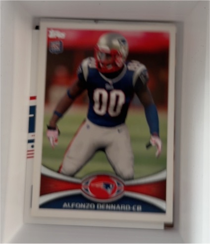 2012 Topps #208 Alfonzo Dennard Rookie RC — front