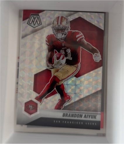2021 Panini Mosaic #177 Brandon Aiyuk — front