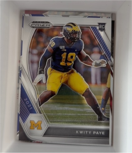 2021 Panini Prizm Draft Picks #145 Kwity Paye — front