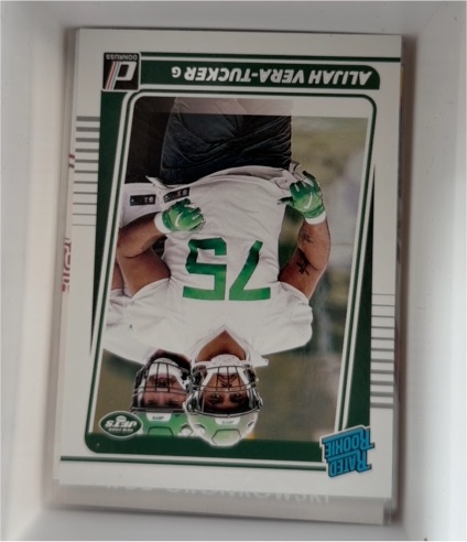 2021 Panini Donruss #333 Alijah Vera-Tucker — front