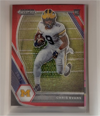2021 Panini Prizm Draft Picks #115 Chris Evans — front