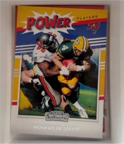 2021 Panini Contenders #PP-WSA Warren Sapp Power Players — front