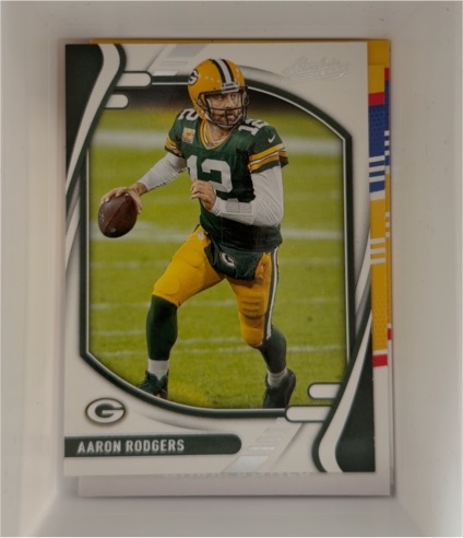 2021 Panini Absolute #58 Aaron Rodgers — front