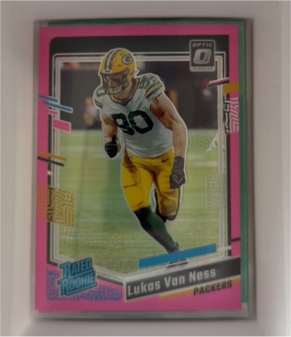2023 Donruss Optic #240 Lukas Van Ness — front