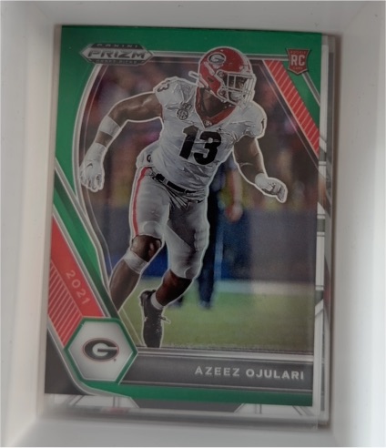 2021 Panini Prizm Draft Picks #110 Azeez Ojulari — front
