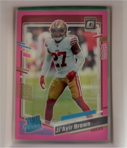 2023 Panini Donruss Optic #290 Ji'Ayir Brown Rated Rookie — front