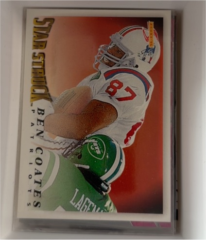 1995 Score #227 Ben Coates — front