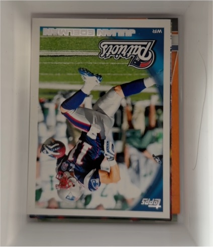 2010 Topps Julian Edelman Rookie Card — front