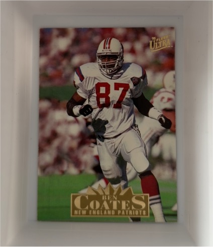 1991 Fleer Ultra #87 Ben Coates — front