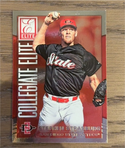 2003 Donruss Elite Collegiate Elite Stephen Strasburg — front