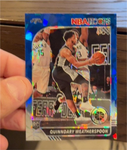 2024 Panini NBA Hoops Quinndary Weatherspoon — front