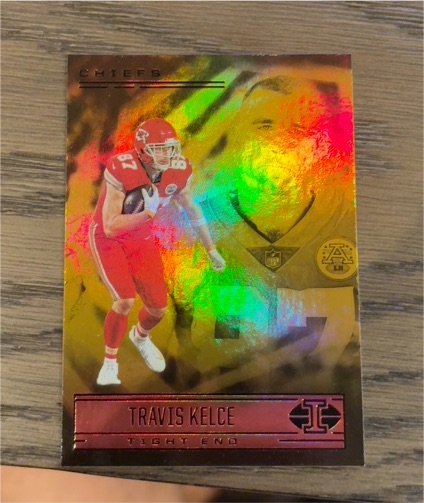 2021 Panini Illusions #25 Travis Kelce — front
