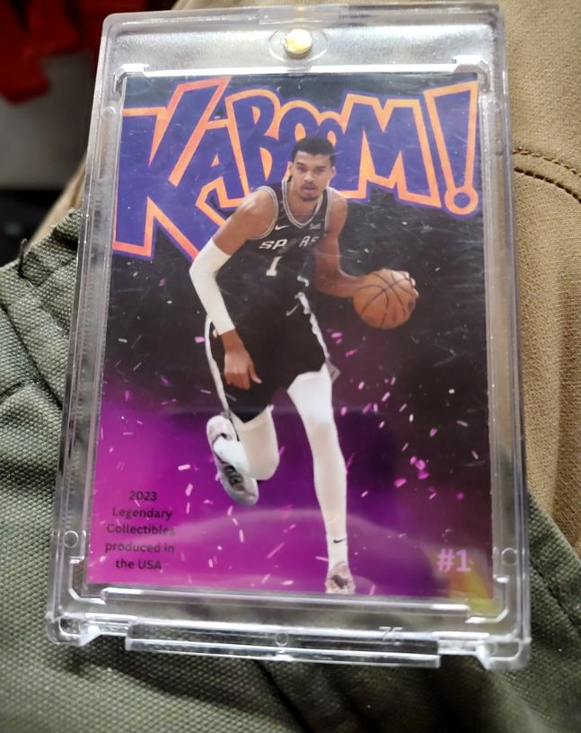 2023 Legendary Collectibles Kaboom! #1 Tim Duncan — front