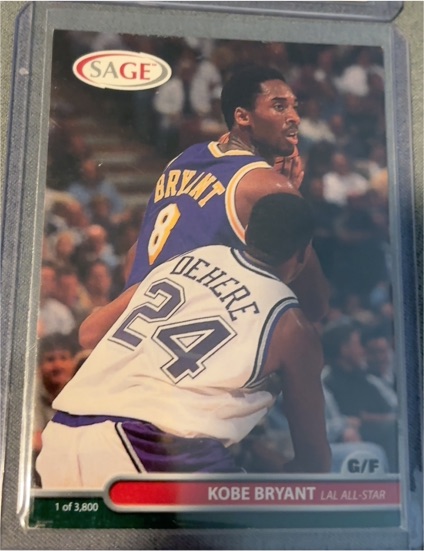 1999 SAGE #1 Kobe Bryant — front