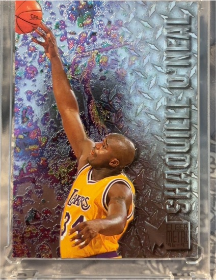 1996-97 Fleer Metal #183 Shaquille O'Neal — front