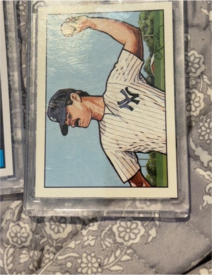 1990 Bowman Art Inserts #5 Don Mattingly — front