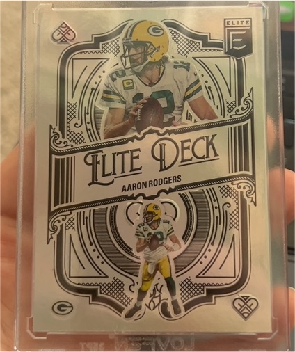 2022 Panini Donruss Elite #ED-20 Aaron Rodgers Elite Deck — front