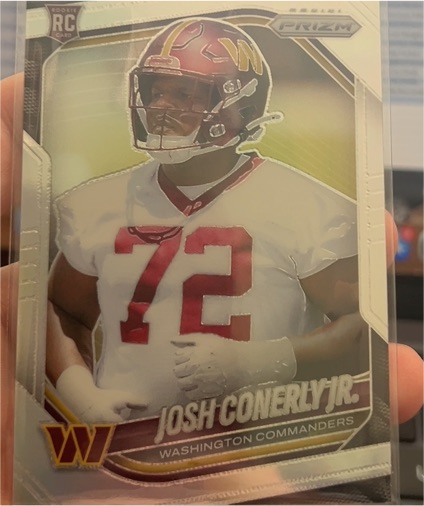 2025 Panini Prizm #382 Josh Conerly Jr. — front