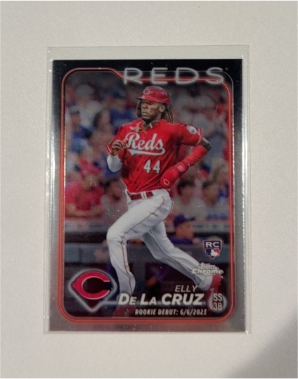 2024 Topps Chrome Update #USC150 Elly De La Cruz — front