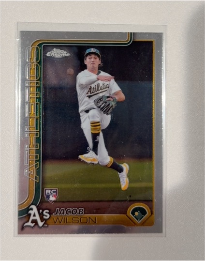 2025 Topps Chrome #96 Jacob Wilson — front