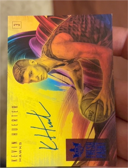 2018-19 Panini Court Kings Fresh Paint #3 Kevin Huerter — front