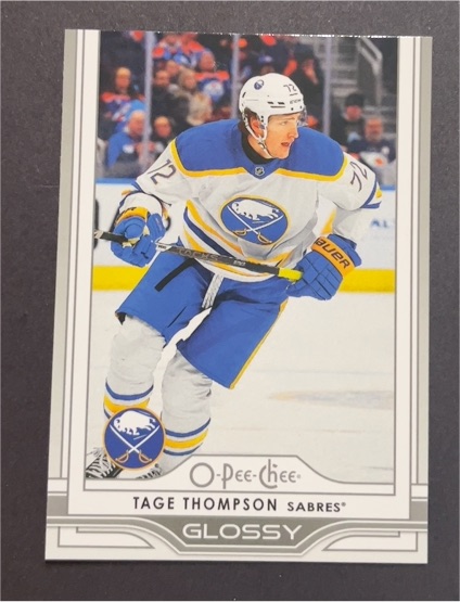 2025-26 Upper Deck Series 1 O-Pee-Chee Glossy #OG-17 Tage Thompson — front