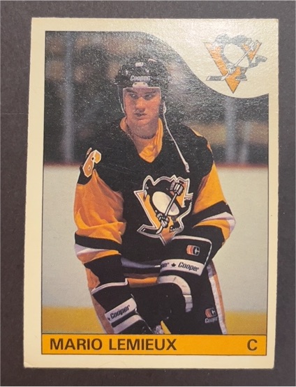 1985-86 O-Pee-Chee #9 Mario Lemieux — front