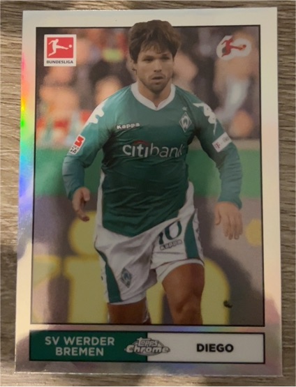 2023-24 Topps Chrome Bundesliga Legendary Player Unicum #LGU-02 Diego Ribas — front