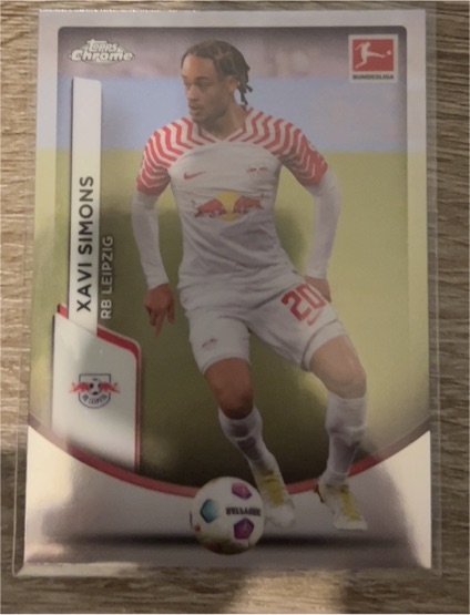 2023-24 Topps Chrome Bundesliga #56 Xavi Simons — front