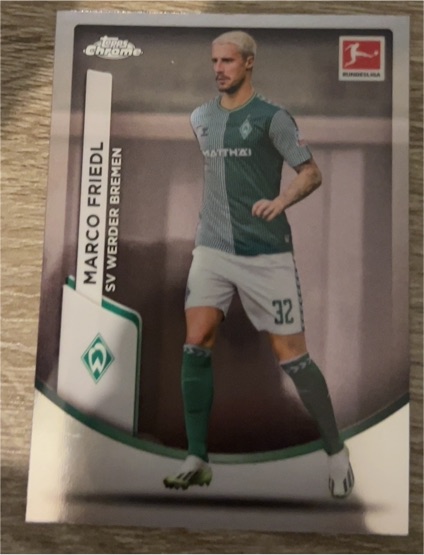 2023-24 Topps Chrome Bundesliga #14 Marco Friedl — front