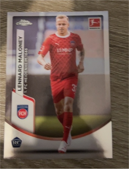 2023-24 Topps Chrome Bundesliga #42 Lennard Maloney FC Heidenheim 1846 — front