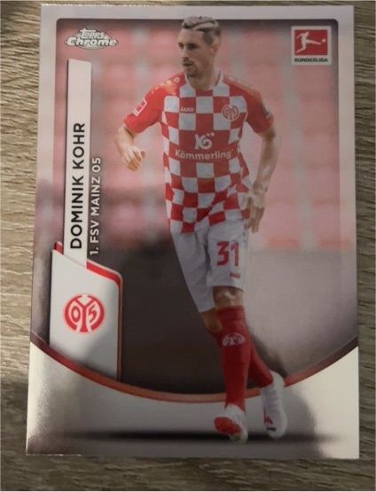2023-24 Topps Chrome Bundesliga #73 Dominik Kohr — front
