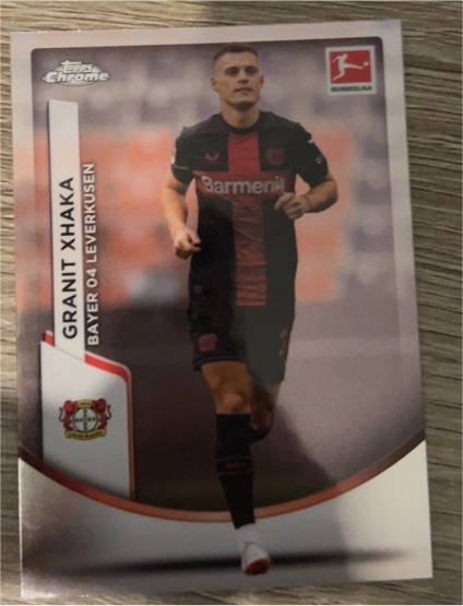 2023-24 Topps Chrome Bundesliga #67 Granit Xhaka — front