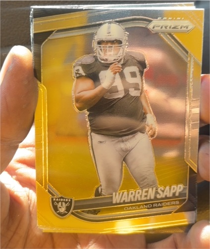 2025 Panini Prizm #212 Warren Sapp — front