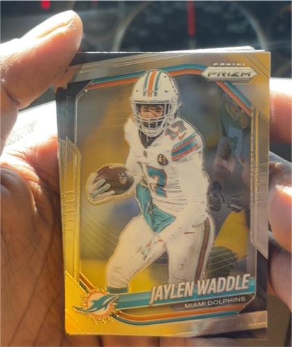 2025 Panini Prizm #172 Jaylen Waddle — front
