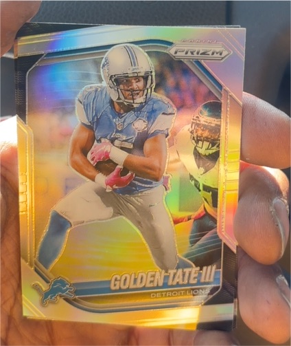 2025 Panini Prizm #160 Golden Tate III — front